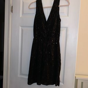Express sequin party dress